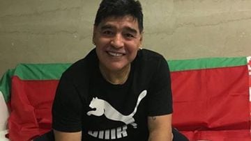 El emotivo mensaje de Maradona a su hija en su cumplea&ntilde;os pese a estar distanciados.