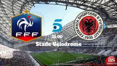 Francia vs Albania en vivo online, Eurocopa 2016 en el Velodrome de Marsella