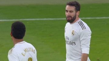 Real Madrid: Dani Carvajal, booking-free for the Madrid derby