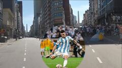 El momento exacto en el que explota Buenos Aires tras ganar la Copa Mundial