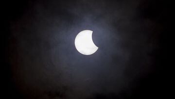 El eclipse de Sol pudo verse también desde otros países americanos aunque de forma parcial. Esta foto fue tomada desde la Unviersidad Nacional de Ingenieria de Nicaragua, donde se pudo contemplar de forma parcial.