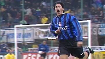 El Inter saluda a Zamorano en su día y recuerda su mejor gol: ¡pase de Baggio y ‘palomita’!