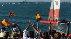 SailGP bebe los vientos por Cádiz