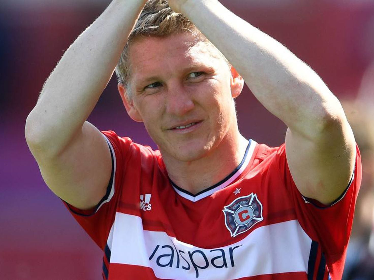 Sunday May 20th- Chicago Fire midfielder Bastian Schweinsteiger