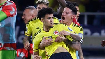 Colombia 1x1: Díaz y James comandan un triunfo histórico