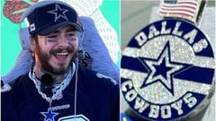&iexcl;Post Malone gasta 50 mil d&oacute;lares en un dije de Dallas Cowboys!