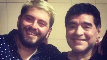 Tristísimo: Diego Maradona Junior se enteró de la muerte su papá por televisión