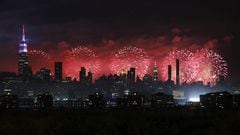 Uno de los espectáculos de fuegos artificiales más esperados del 4 de julio es el de Macy’s en Nueva York. Aquí cómo verlo online, horarios, sitios y TV.