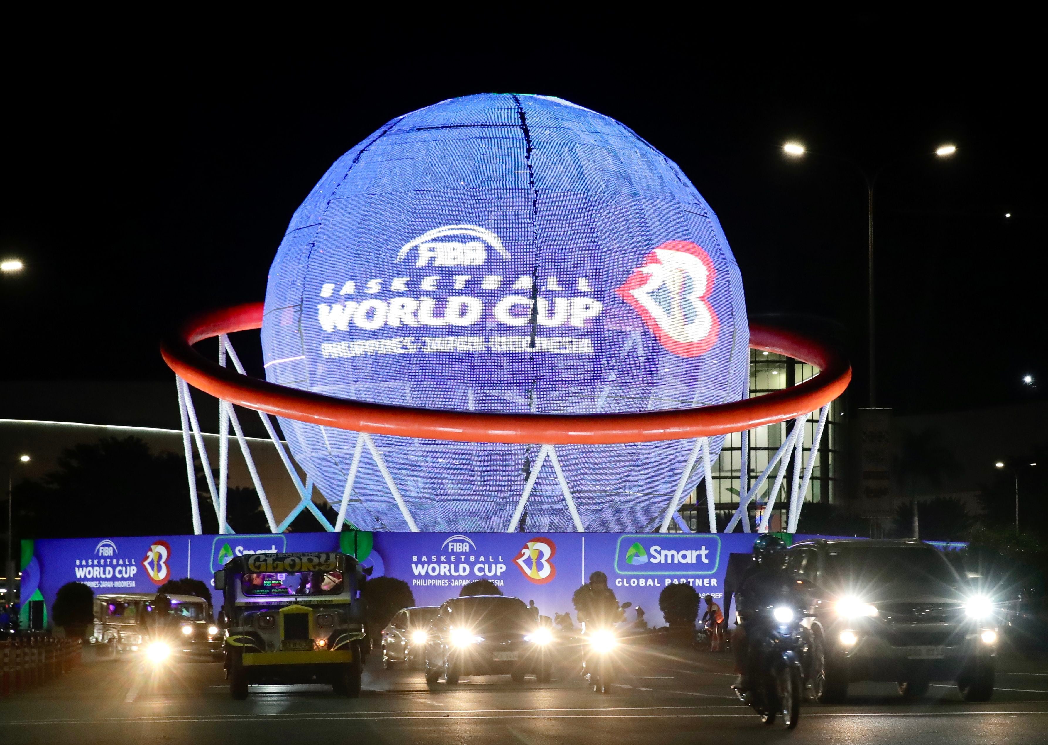 Mall of Asia Arena in Pasay hosts USA vs Canada