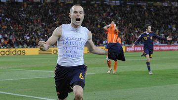 France Football apologised to Iniesta when he left Barcelona in 2018 for not giving him greater recognition, describing his absence from the list of Ballon d'Or winners as an "anomaly" and "one of the great absences in the Ballon d'Or list," adding that they could only hope he had an incredible 2018 World Cup. He did not, but France Football had its chance in 2010 to reward arguably the finest mover of a football from A to B after Spain won the World Cup and Barcelona LaLiga. But it went to Leo Messi, obviously, with Iniesta second and Xavi third.  