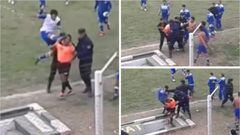 Violencia en el fútbol: agresión a un árbitro en Argentina