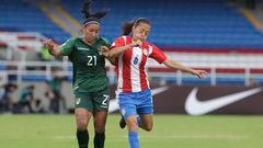 Dulce Quintana, jugadora de la Selección Femenina de Paraguay