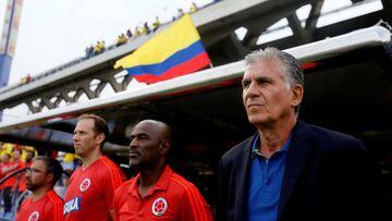 Carlos Queiroz habl&oacute; luego del empate entre Colombia y Chile. 