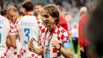Los números que dejó Luka Modric en Copas del Mundo