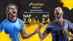 SSC Napoli vs. Inter de Milán: horario, TV, estadísticas, clasificación y pronósticos