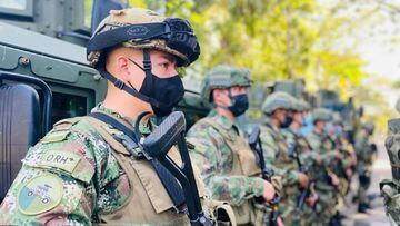 Soldados, aviones de guerra, tanques y armamento en Colombia. Conozca los recursos y herramientas con los que cuentan las Fuerzas Militares en el pa&iacute;s.