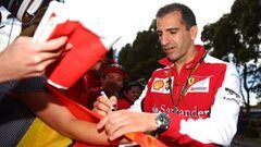 Marc Gen&eacute;, piloto de pruebas de Ferrari.