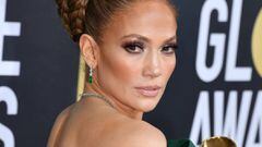 Jennifer Lopez en la 77&deg; entrega anual de los Golden Globes en The Beverly Hilton Hotel, Beverly Hills, California. Enero 05, 2020.
