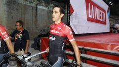 Alberto Contador ha hablado tras perder m&aacute;s de dos minutos y medio en la primera jornada de monta&ntilde;a.