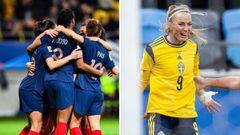 Francia y Suecia lograron su billete al Mundial.