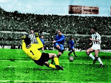 1962. Gol de Alfredo Di Stéfano ante la Juventus.