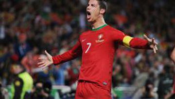 Cristiano Ronaldo, 12 años con la Selección de Portugal