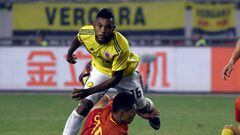 Miguel Borja anot&oacute; dos goles con la Selecci&oacute;n Colombia ante China