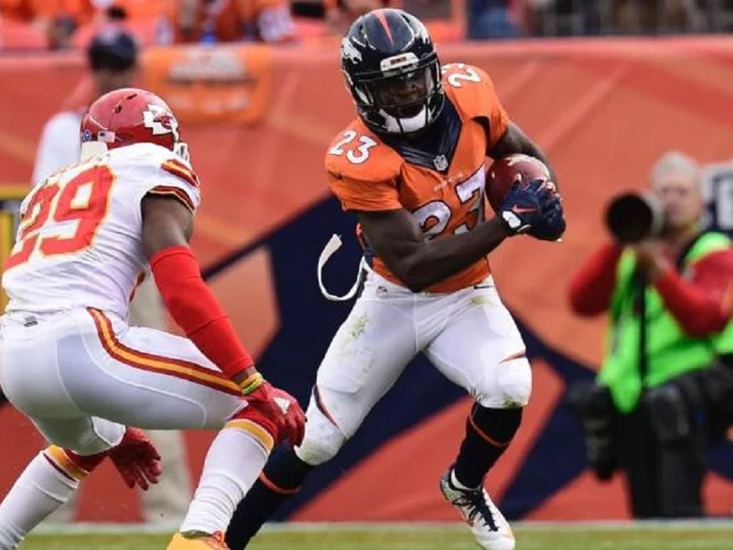 Ronnie Hillman: Super Bowl winner dies aged 31 after cancer battle