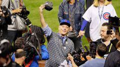 Actor Bill Murray celebra la 'maravillosa' victoria de los Cubs