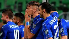 Italia celebró a Buffon con una victoria ante Albania
