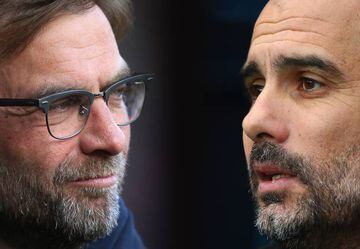 Jürgen Klopp and Pep Guardiola will go head to head in Liverpool and Manchester City's Champions League quarter-final.