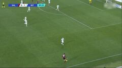 El golazo de Candreva en el Salterniatana vs. Inter de la Serie A