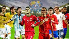 Cristiano, Messi, Neymar...: los mejores partidos de selecciones