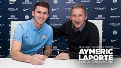Aymeric Laporte: Manchester City complete club-record signing