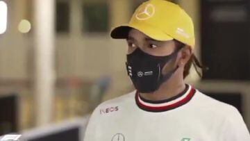 Maravillosa reacción de Hamilton al escuchar pasar a Alonso