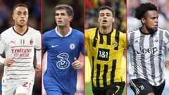 Elementos como Christian Pulisic, Sergiño Dest, Gio Reyna y Weston McKennie se juegan gran parte de su permanencia en la Champions League 2022/23.