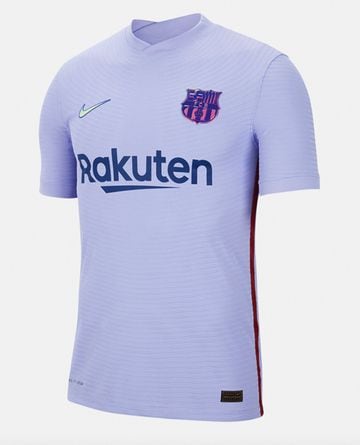 A lilac effort from the Catalan giants divided the fan base and having seen the shirt in action last weekend in Bilbao, the unusual colour stands out. A shame that we'll never get to see 'Leo in lilac' though!