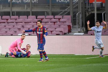 Este sábado fue histórico para Lionel Messi como jugador del FC Barcelona, ya que anotó gol en el empate a dos frente a Valencia y alcanzó así una brutal marca de Pelé.