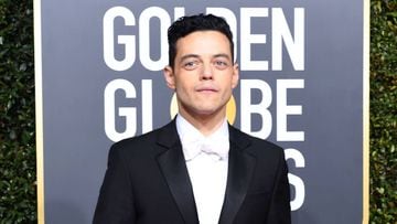 Best Actor in a Motion Picture x96 Drama for &quot;Bohemian Rhapsody&quot; nominee Rami Malek arrives for the 76th annual Golden Globe Awards on January 6, 2019, at the Beverly Hilton hotel in Beverly Hills, California. (Photo by VALERIE MACON / AFP)