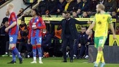 Soccer Football - Premier League - Norwich City v Crystal Palace - Carrow Road, Norwich, Britain - February 9, 2022 Crystal Palace manager Patrick Vieira Action Images via Reuters/John Sibley EDITORIAL USE ONLY. No use with unauthorized audio, video, data