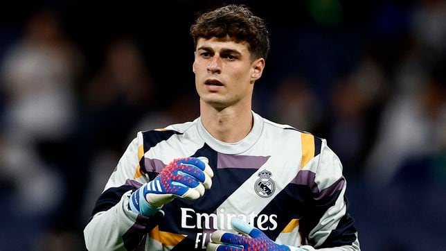 Kepa se lesiona en el calentamiento y Lunin es titular ante el Braga