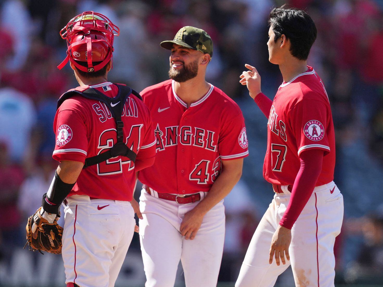 Kurt Suzuki returns to Angels after 'scary' incident a night earlier –  Orange County Register