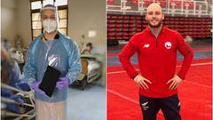 El relato del gimnasta chileno que saca aplausos por iniciativa contra el coronavirus