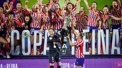 Las rojiblancas, campeonas de la Copa de la Reina tras ganar al Madrid en la tanda de penaltis.