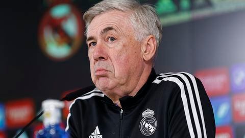 The Real Madrid boss sat down in front of the press ahead of the game against Real Sociedad.