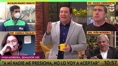 El chascarro de Iván Moreira en la TV que se hizo viral en redes