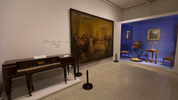 Pianoforte Stodar perteneciente a Mariquita Sánchez de Thompson que se exhibe hoy en la sala "Sociedad Porteña en 1810" del Museo Histórico Nacional.