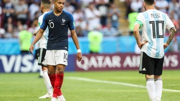 Así fue el enfrentamiento entre Argentina y Francia en el Mundial de 2018	
