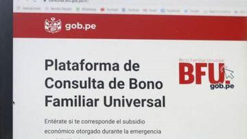 Bono Familiar Universal: link y cómo ver con DNI quién puede cobrarlo hoy, 7 de febrero