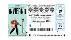 Lotería Nacional: comprobar los resultados del sorteo extraordinario de Invierno hoy, sábado 14 de enero